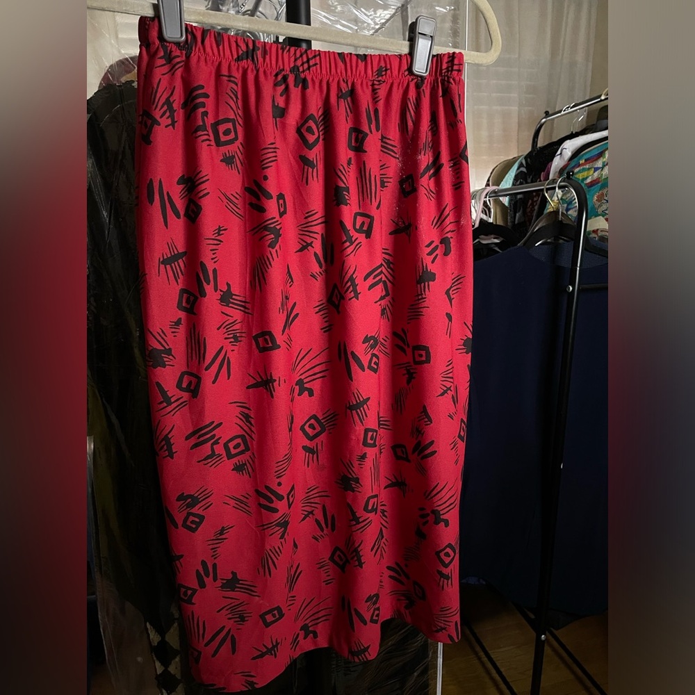 80s Does Tribal Skirt